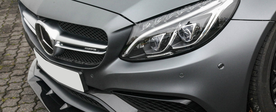 A platit 2.000 de euro numai pe vitezometrul gradat pana la 360 de km/h. Ce modificari mai are acest C63 AMG