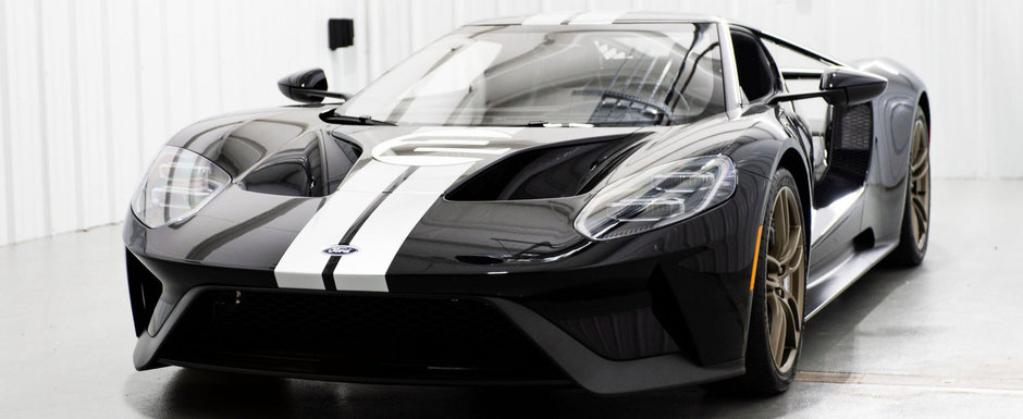 A platit o avere pe un Ford GT si acum vrea sa se imbogateasca de pe urma lui. Masina are doar 20 de km la bord A platit o avere pe un Ford GT si acum vrea sa se imbogateasca de pe urma lui. Masina are doar 20 de km la bord