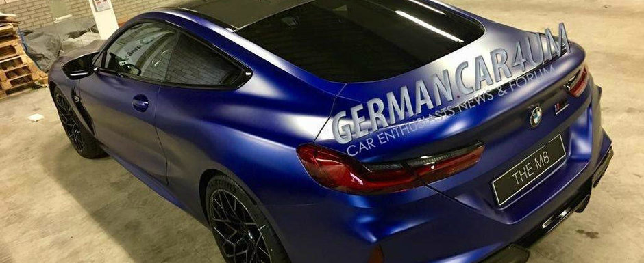 A profitat de neatentia germanilor si l-a pozat complet necamfulat. ACESTA E NOUL BMW M8 COUPE!