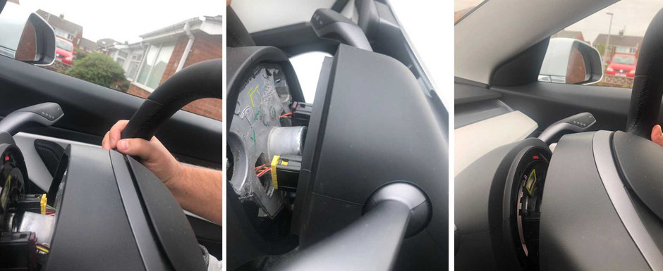A ramas cu volanul in mana in timp ce-si conducea noua masina Tesla A ramas cu volanul in mana in timp ce-si conducea noua masina Tesla
