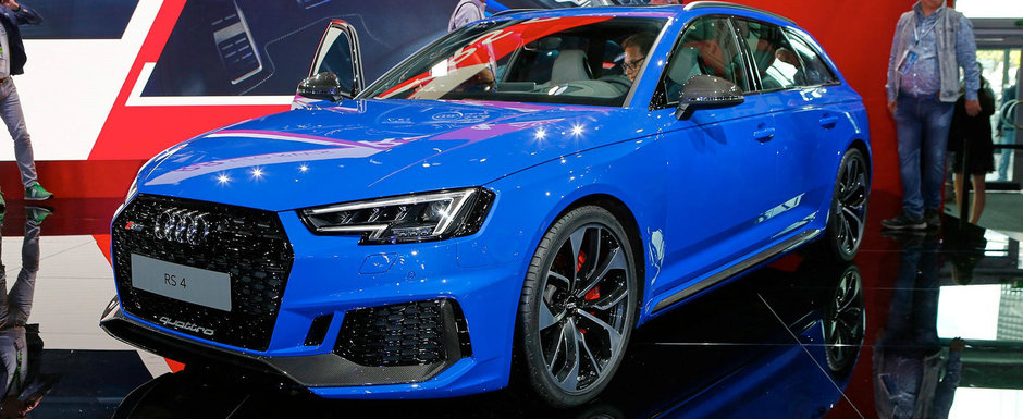 A renuntat la motorul V8, dar nu prea conteaza. Noul Audi RS4 ofera cu 170 Nm cuplu mai mult decat vechiul model A renuntat la motorul V8, dar nu prea conteaza. Noul Audi RS4 ofera cu 170 Nm cuplu mai mult decat vechiul model