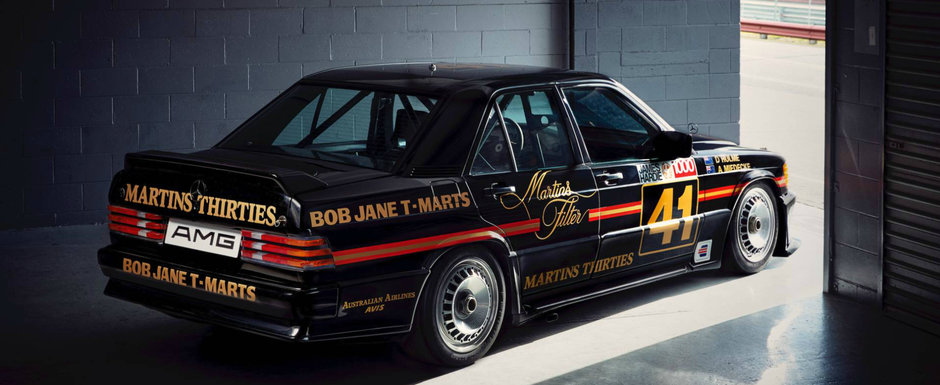 A restaurat la perfectie un MERCEDES 190E din zilele de glorie ale DTM-ului. Cum arata A restaurat la perfectie un MERCEDES 190E din zilele de glorie ale DTM-ului. Cum arata