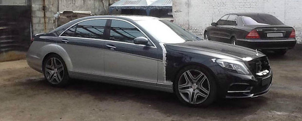 A taiat si sudat la vechiul sau Mercedes S-Class pana cand acesta a inceput sa semene cu noul model