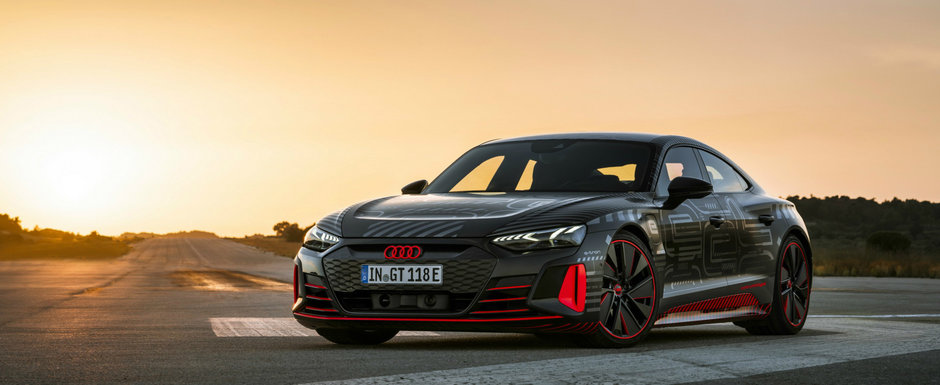 A venit confirmarea oficiala. Noua electrica de la Audi are 2 motoare, 600 CP si 400 km autonomie