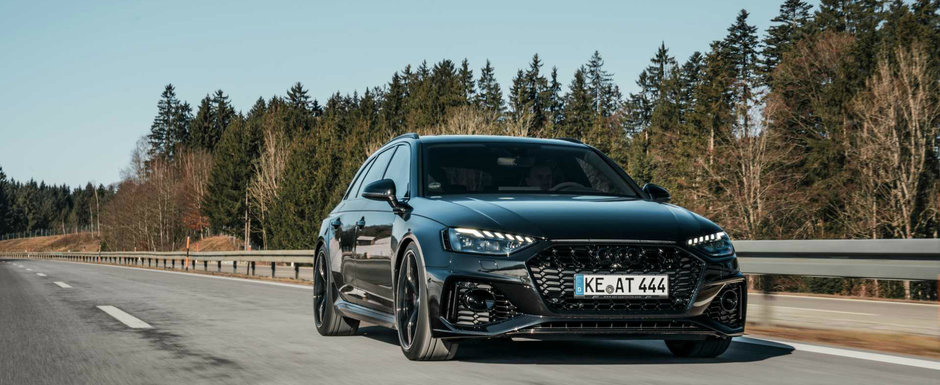 A venit si randul lui. Nemtii de la ABT au finalizat pachetul de tuning pentru Audi RS4 Avant facelift