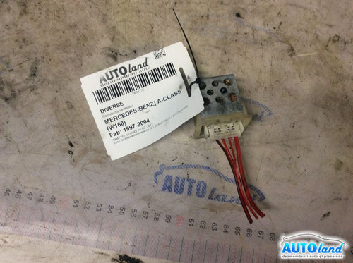 A1688200297 Rezistenta Ventilator Mercedes-Benz A-CLASS W168 1997-2004