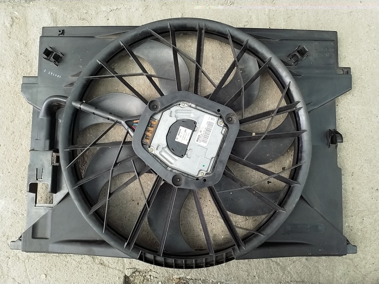 A2115000593 A2115000693 3137229008 Electroventilator radiator Mercedes E-Class W211 CLS (C219) S211