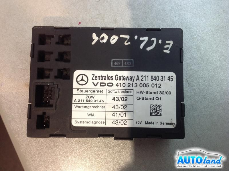A2115403145 Gateway Mercedes-Benz E-CLASS W211 2002-2008