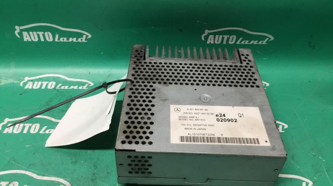 A2218205289 Amplificator Audio Mercedes-Benz S-CLASS W221 2005