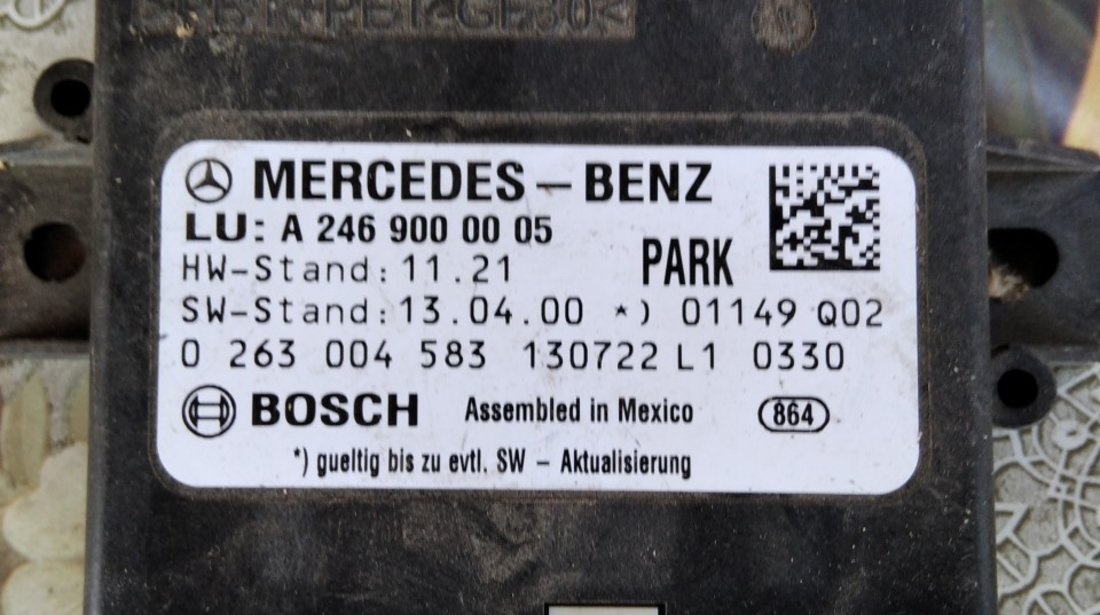 A2469000005 Modul parcare Mercedes w 176 , w 246 , w 117 , w 156