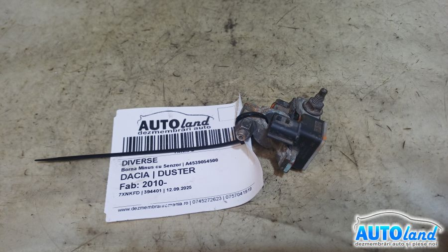 A4539054500 Borna Minus cu Senzor Dacia DUSTER 2010