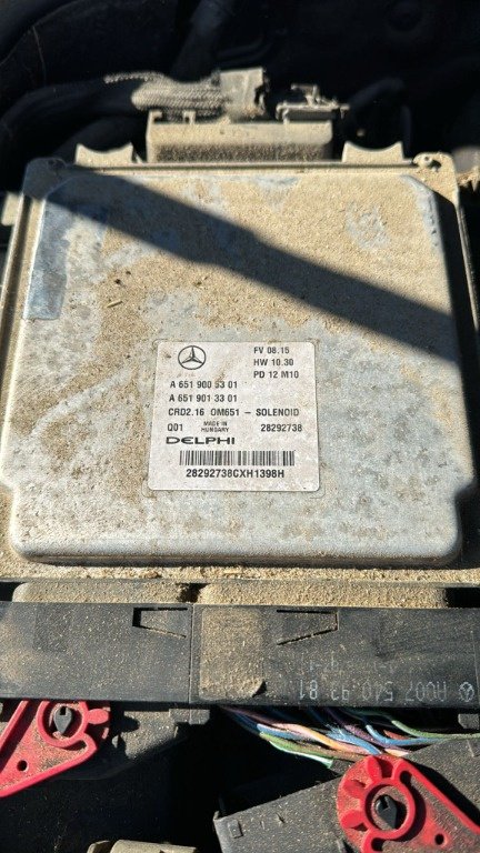 A6519005301/ A6519013301 ECU Calculator motor Mercedes GLK X204 2.2 CDI automat
