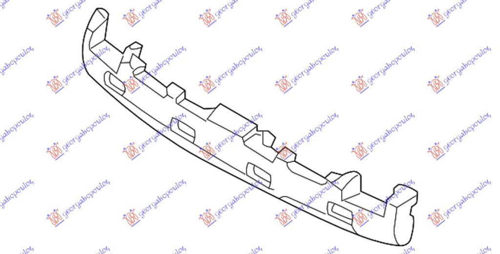 Absorbant Bara Spate - Hyundai Elantra 2004 , 86620-2d600