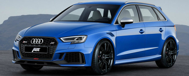 ABT si-a pus mintea cu Audi-ul RS3. Cat au scos nemtii din cel mai puternic motor de serie cu cinci cilindri din lume