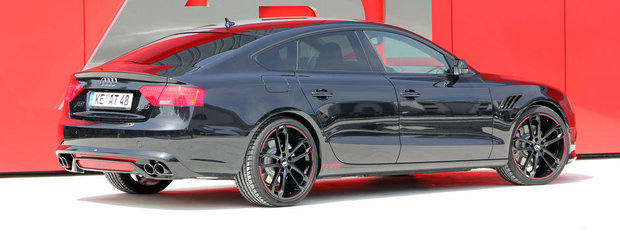 ABT Sportsline modifica un Audi A5 Sportback cu gandul la Batman