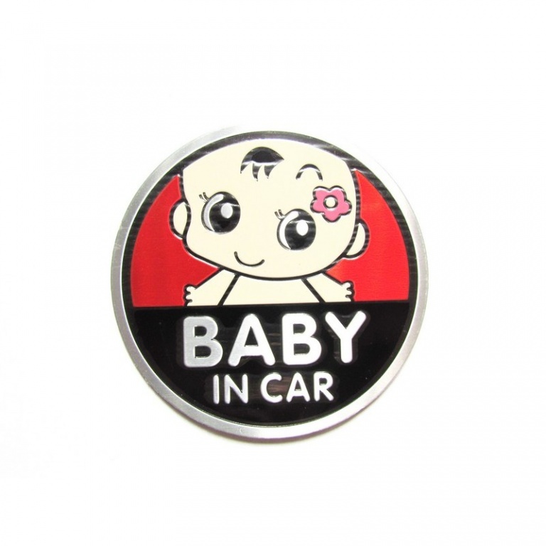 Abtibild Baby In Car TS-121 Rosu