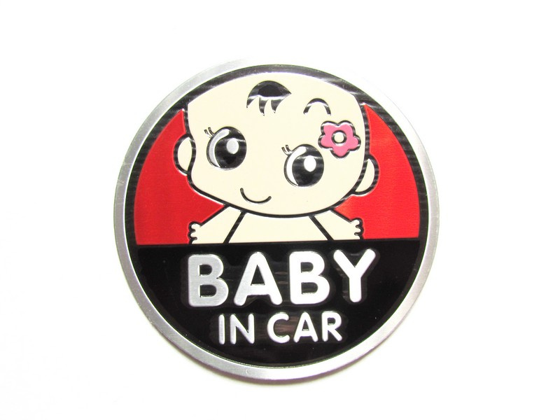 Abtibild Baby In Car TS-121 Rosu