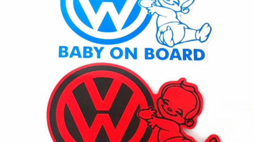 Abtibild Baby On Bord Volkswagen AD 002