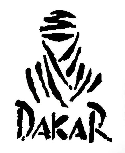 Abtibild Dakar Negru