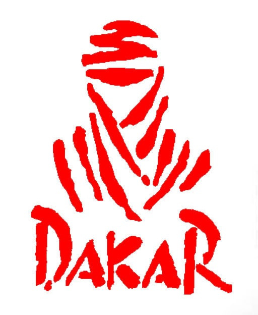 Abtibild Dakar Rosu