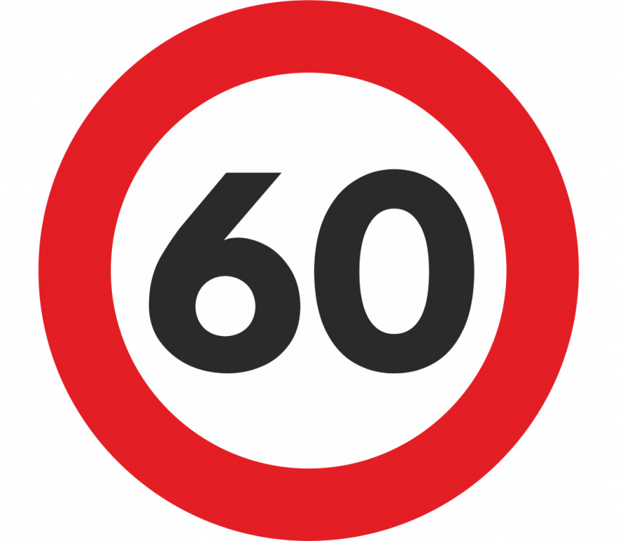 Abtibild Limitare Viteza 60