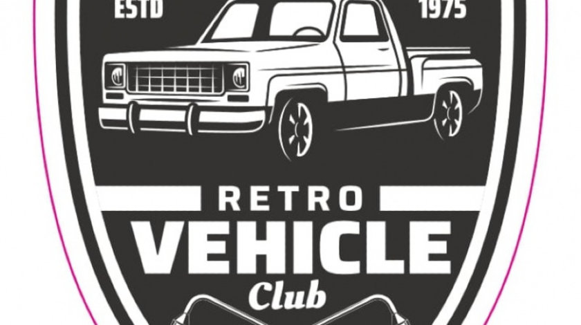 Abtibild Retro Vehicle Club TAG 012 281022-9