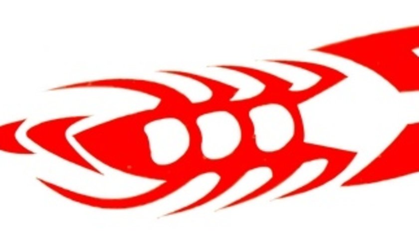 Abtibild SCORPION rosu reflectorizant AN11 VistaCar