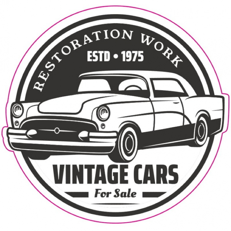 Abtibild Tag Retro Vintage Cars 017 281022-13