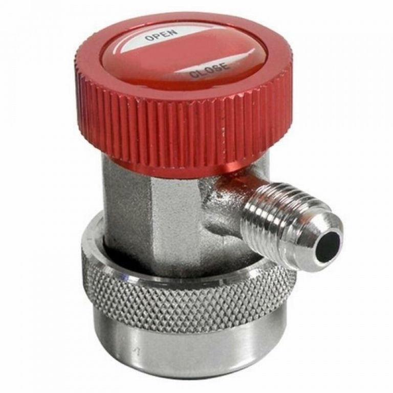 AC-QC-HA Cupla auto cu robinet de inalta presiune