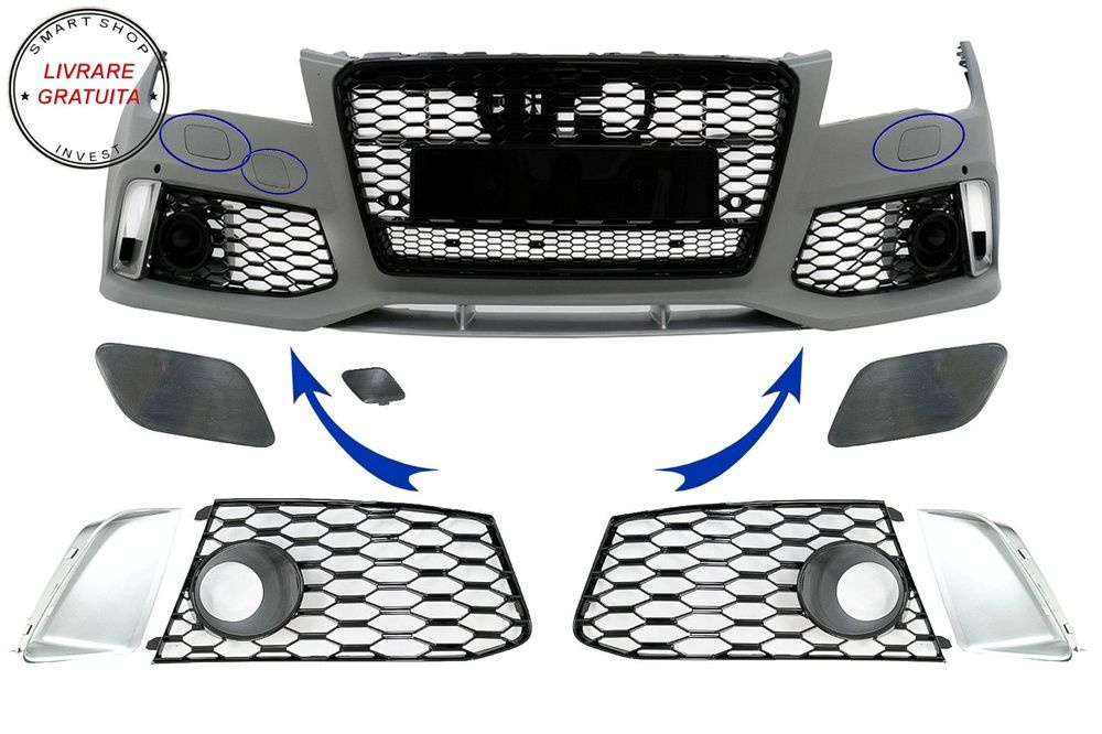 Accesorii Bara Fata Audi A7 4G (2010-2018) RS7 Design- livrare gratuita