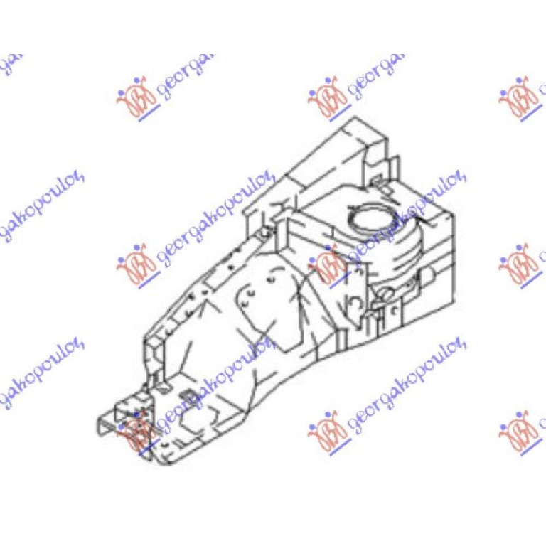 Accesorii Bara - Hyundai H1 Starex 2007 , 86590-28000