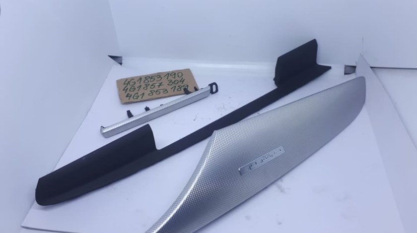 Accesorii bord / trimuri crom Audi A6 C7 4G / A7 4G8 2010-2018 4G1853190 4G1857304 4G1853189