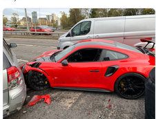 Accident 911 GT2 RS