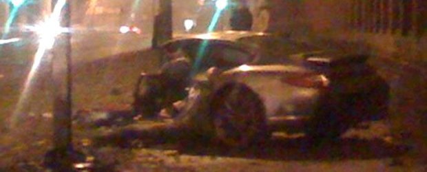 ACCIDENT: A supravietuit la 300km/h intr-un Porsche 911