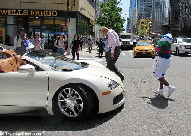 Accident Bugatti Veyron Grand Sport