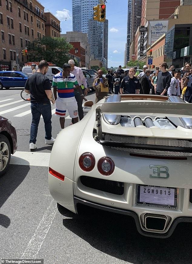 Accident Bugatti Veyron Grand Sport