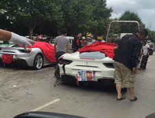 Accident cu Ferrari 488 GTB