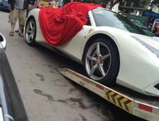 Accident cu Ferrari 488 GTB