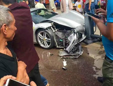 Accident cu Ferrari 488 GTB