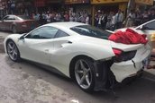 Accident cu Ferrari 488 GTB
