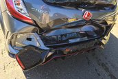 Accident cu Honda Civic Type R