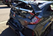 Accident cu Honda Civic Type R