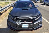 Accident cu Honda Civic Type R