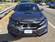 Accident cu Honda Civic Type R