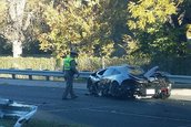 Accident cu McLaren P1