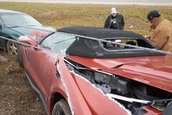 Accident cu noul Chevrolet Corvette Z06 Convertible