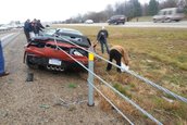 Accident cu noul Chevrolet Corvette Z06 Convertible