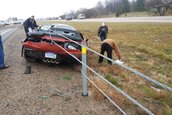 Accident cu noul Chevrolet Corvette Z06 Convertible