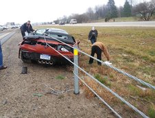 Accident cu noul Chevrolet Corvette Z06 Convertible