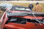 Accident cu noul Chevrolet Corvette Z06 Convertible